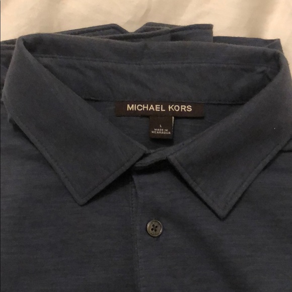 Michael Kors Men's long-sleeve shirt size L - Picture 2 of 4